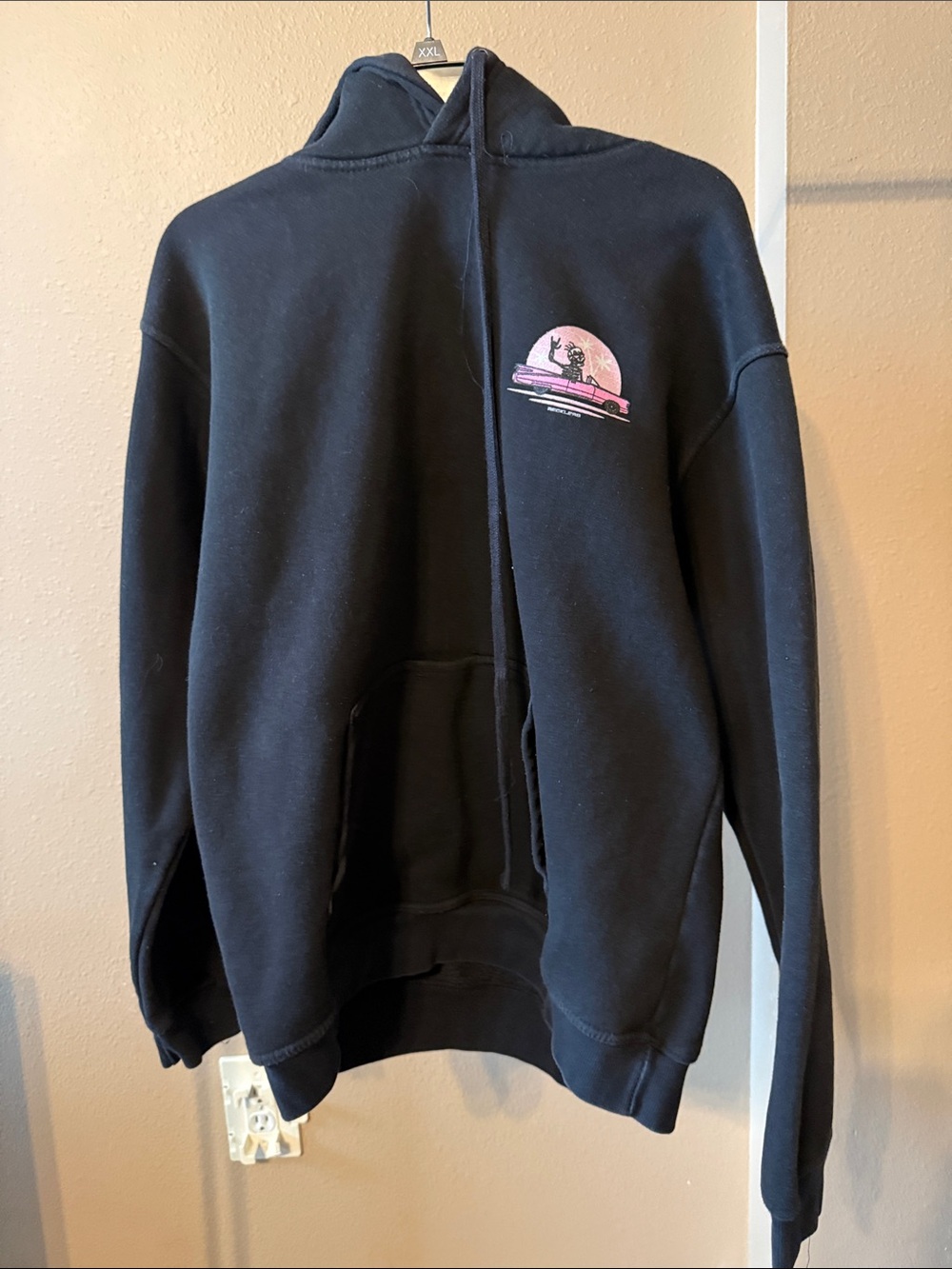 Black Reckless Hoodie